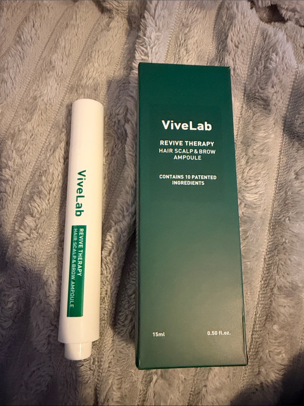 Vivelab Hair Scalp & Brow Ampoule – Green